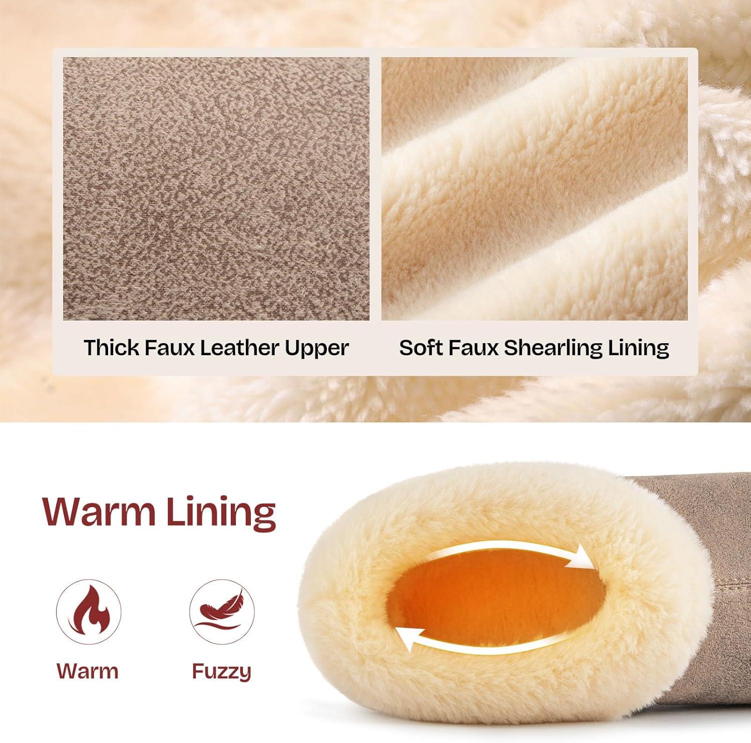 EverFoams Women’s Winer Slipper Socks Set – Women’s Microsuede Slippers (Size 7-8, Taupe) – Cozy Chenille Socks 3-Pair Set (Free Size, Fairy Fluff)