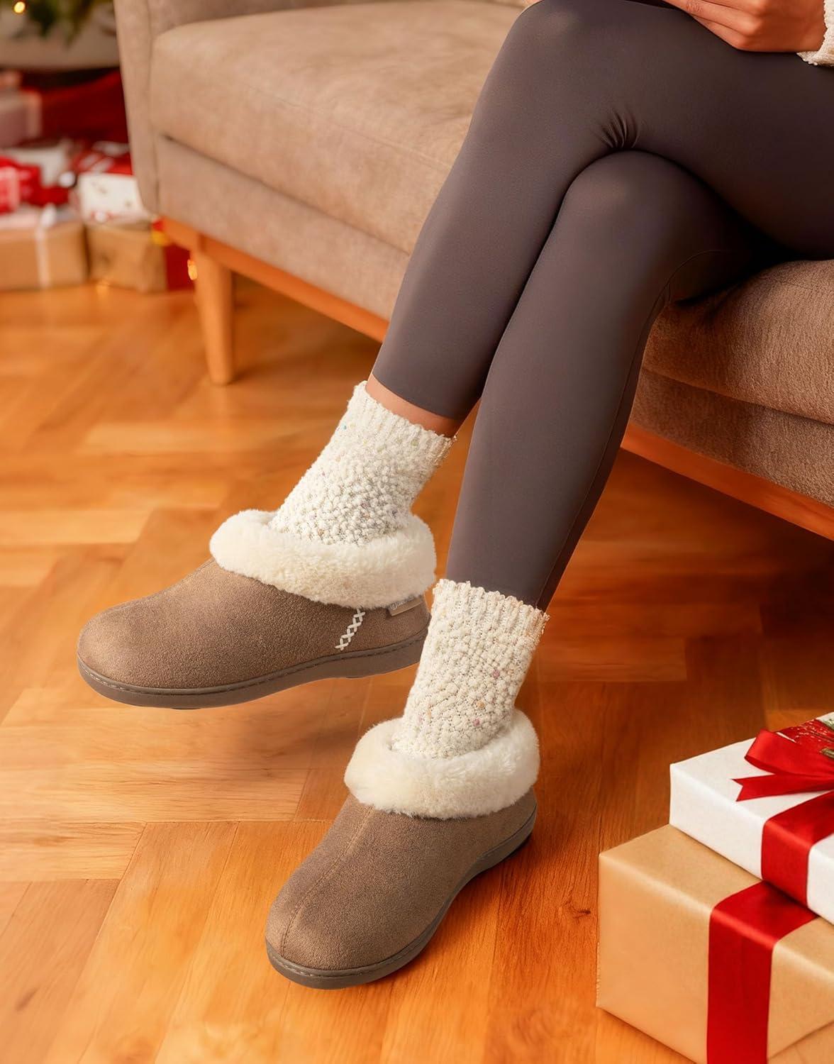 EverFoams Cozy Chenille Socks 3-Pair Set(Winsome Double Zen)